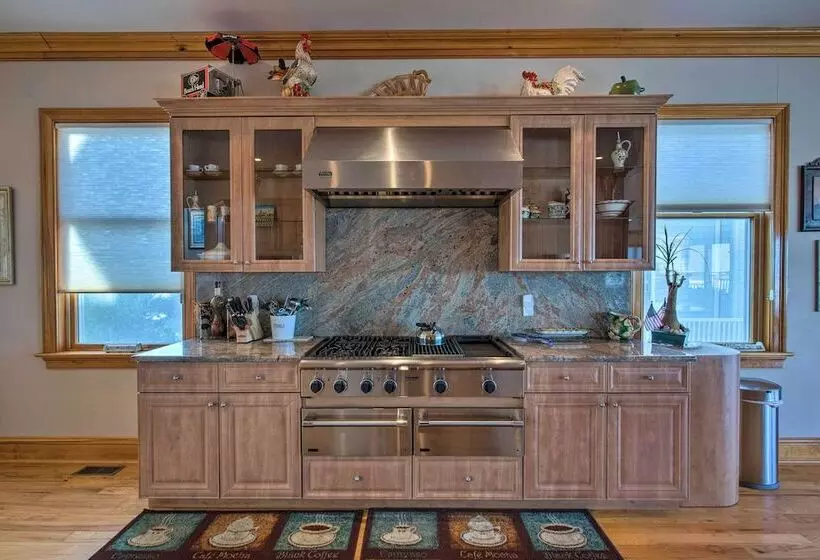 Waterfront Home W/ Large Deck + Private Pool!