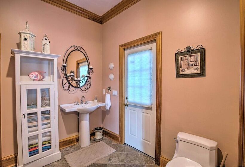 Waterfront Home W/ Large Deck + Private Pool!