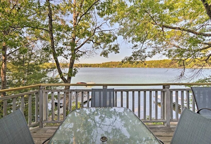 Waterfront House W/dock & Deck On Little Bear Lake