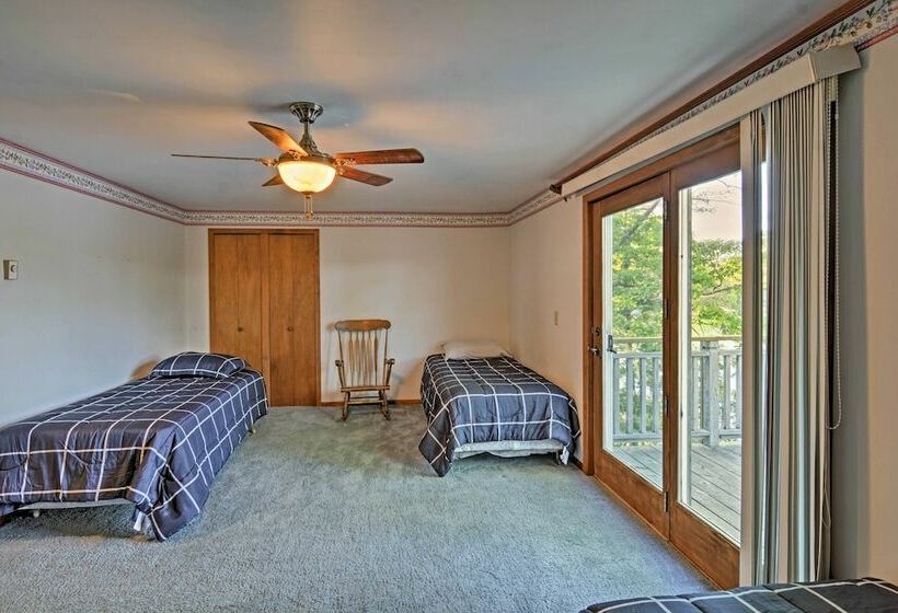 Waterfront House W/dock & Deck On Little Bear Lake