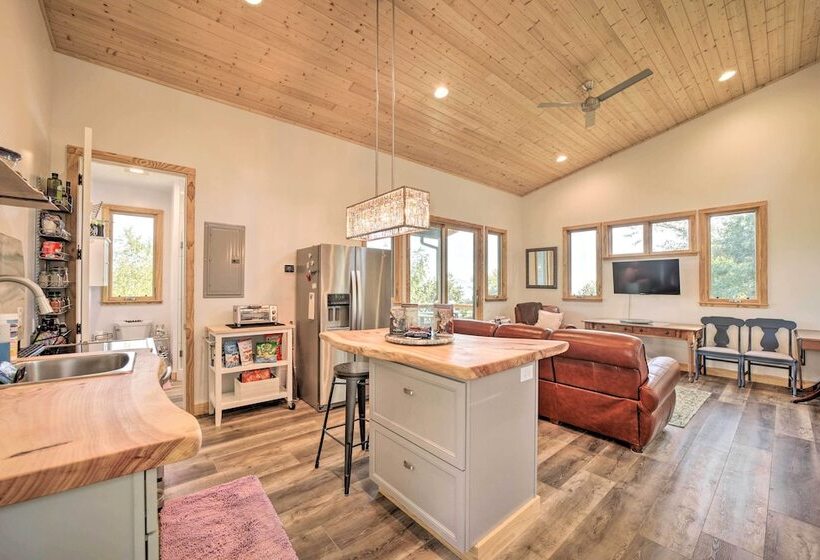 Contemporary Home W/ Deck & Mountain Views!