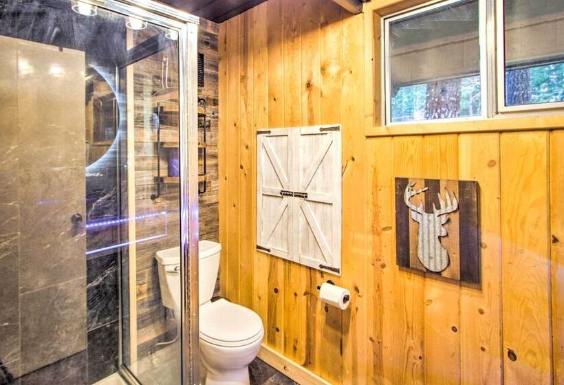 Cozy A Frame W/ Hot Tub, Fire Pit, & Fireplace!