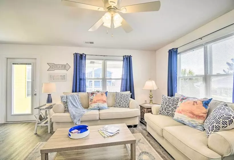 Freshly Remodeled Beach House, Steps To Shore