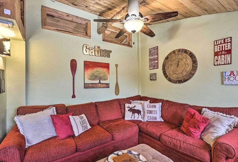 1 Mi To Grand Lake: Pet Friendly Cabin W/ Grill!