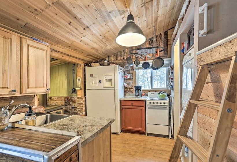1 Mi To Grand Lake: Pet Friendly Cabin W/ Grill!