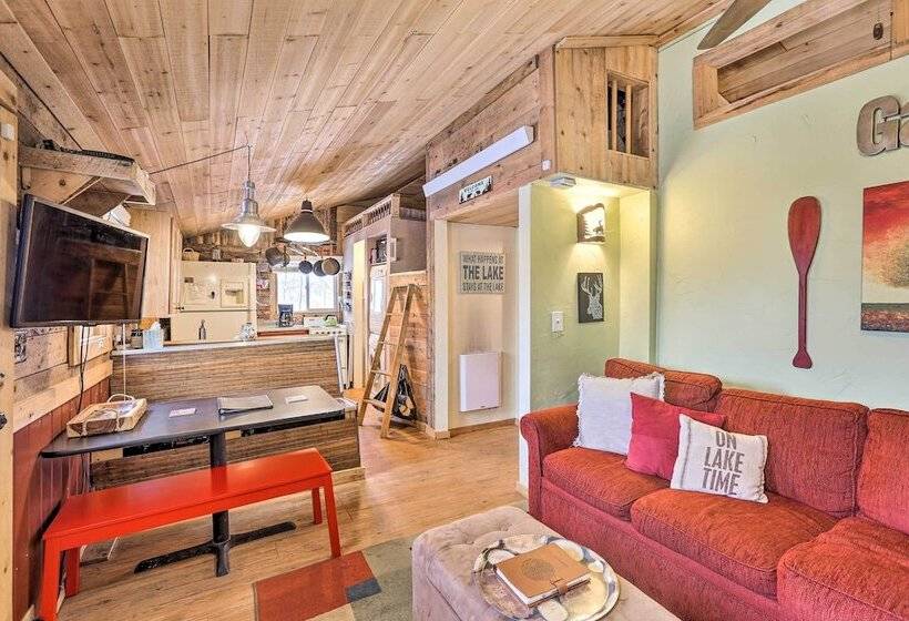 1 Mi To Grand Lake: Pet Friendly Cabin W/ Grill!