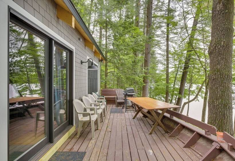 Lakefront Hartford Cabin W/ Canoe & Boat Ramp