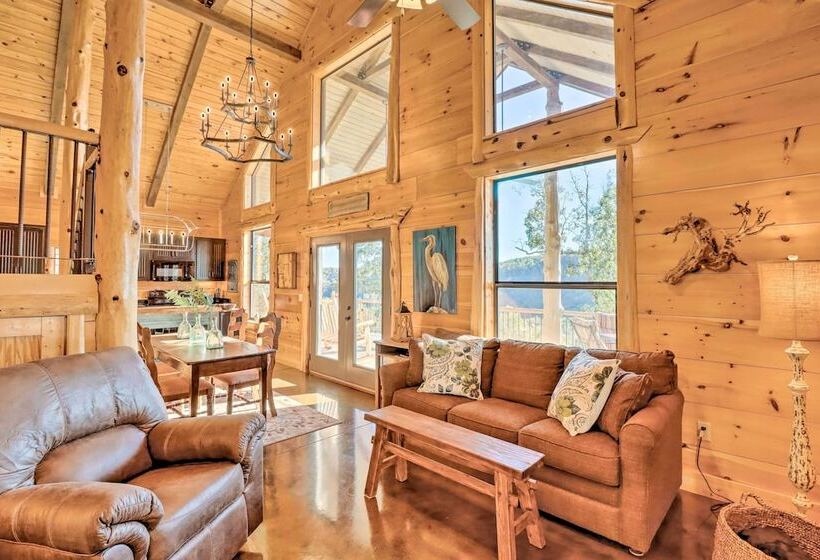 Mountain View Hideaway W/ Outdoor Fireplace!