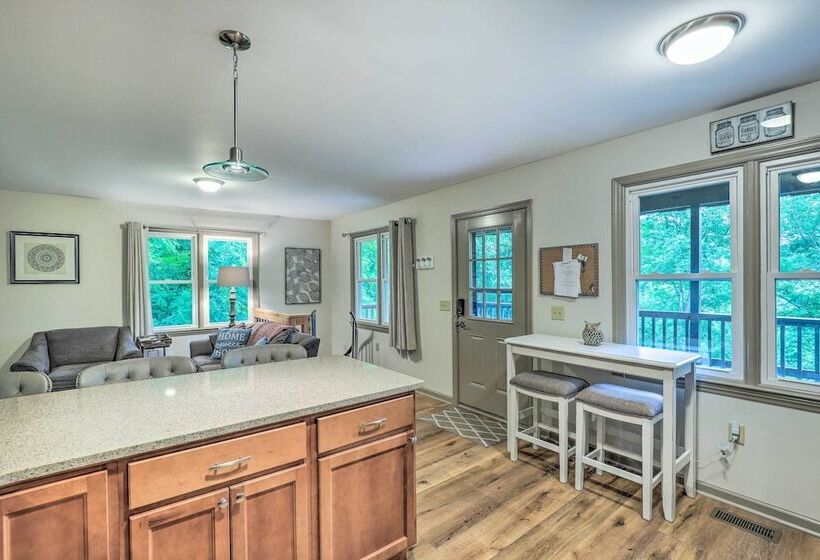 Serenity  Waynesville Home W/ Deck & Fire Pit!