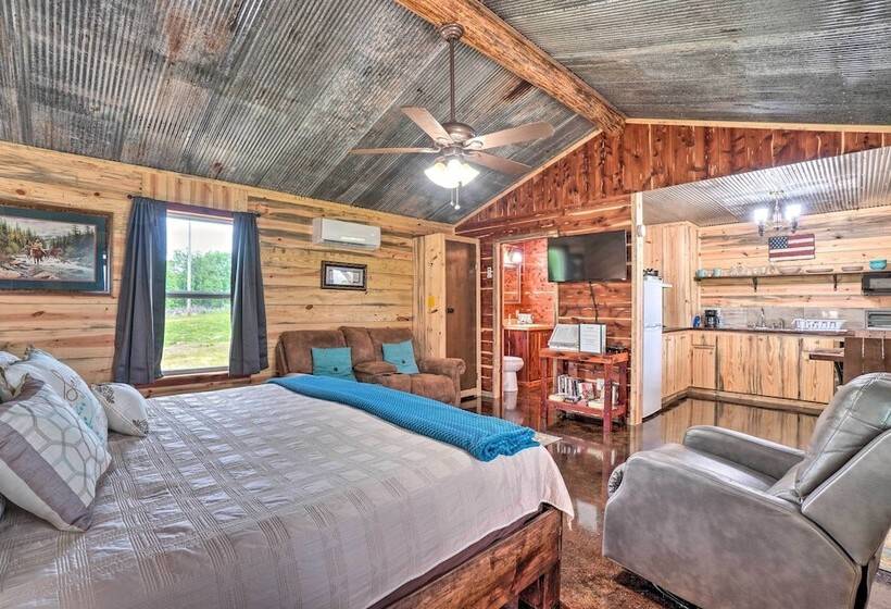 Updated Studio Cabin In Ozark W/ Yard & Mtn View