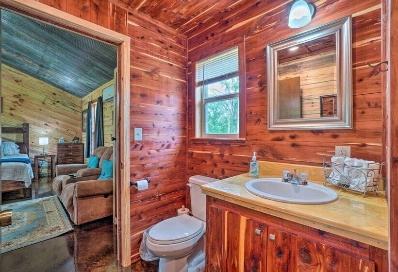 Updated Studio Cabin In Ozark W/ Yard & Mtn View