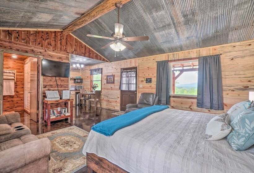 Updated Studio Cabin In Ozark W/ Yard & Mtn View