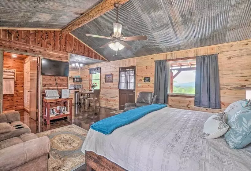 Updated Studio Cabin In Ozark W/ Yard & Mtn View