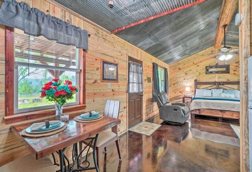 Updated Studio Cabin In Ozark W/ Yard & Mtn View