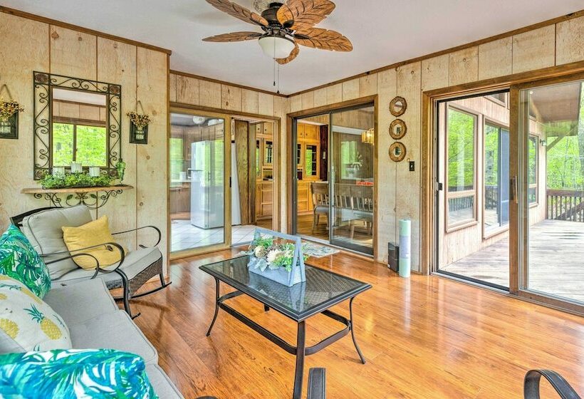 Big Bass Lake Home W/ Deck, Furnished Sunroom