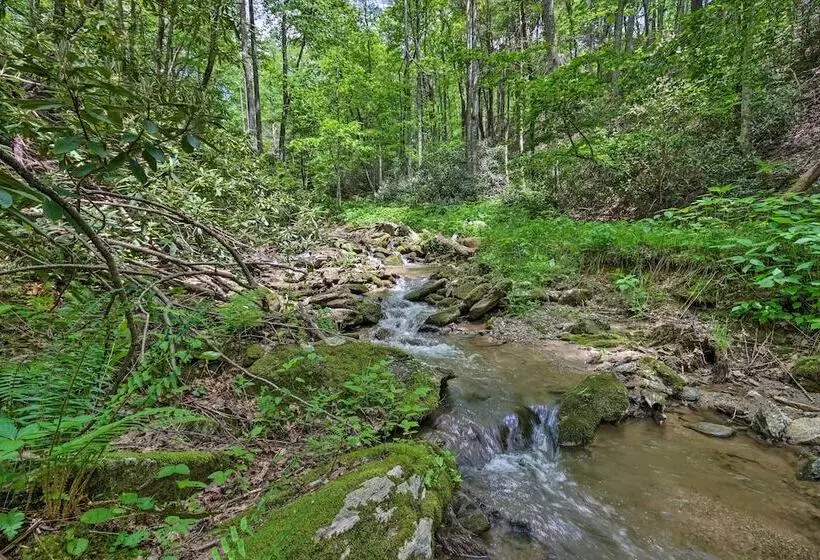 Cabin On 22 Acres W/ Patio   3 Mi To Blowing Rock!