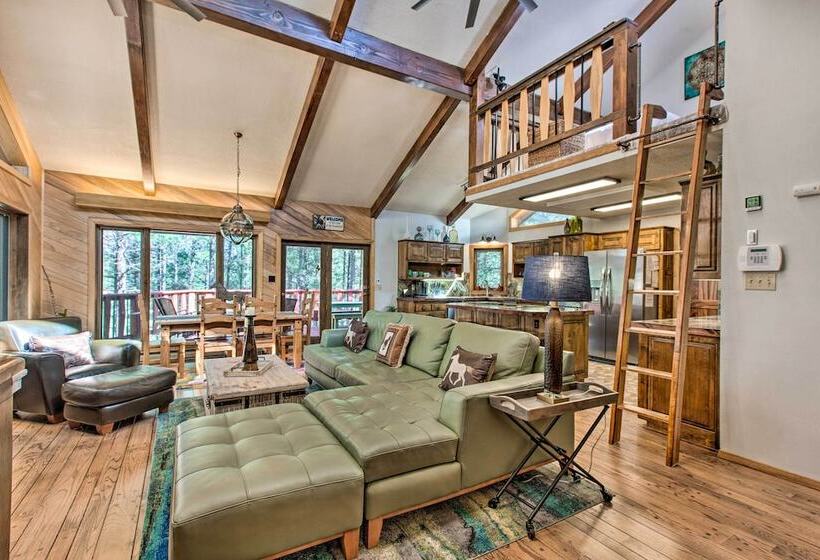 Cozy Angel Fire Escape W/ Golf Course Views!