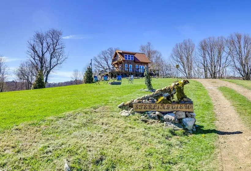 Deck + Mtn Views: Hot Springs Hideaway On 13 Acres