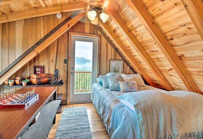 Deck + Mtn Views: Hot Springs Hideaway On 13 Acres