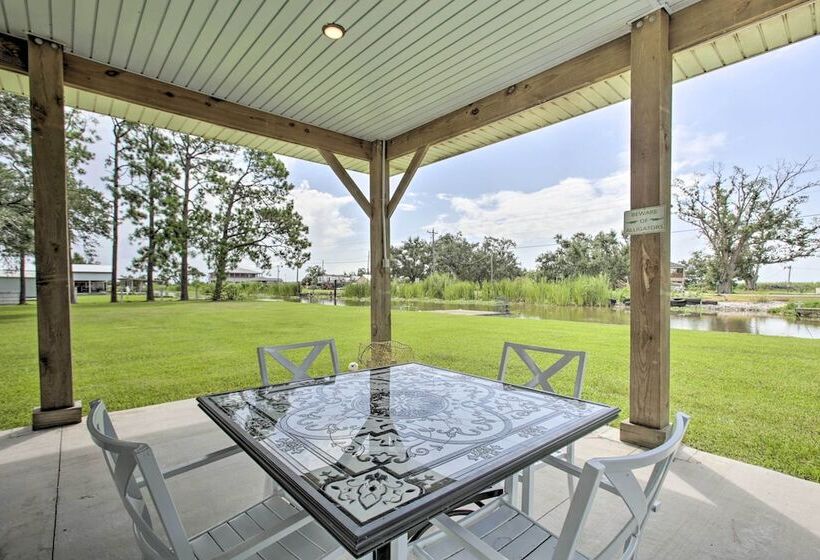 Theriot  Camp Outdoor Dreaming  Retreat W/ Dock!