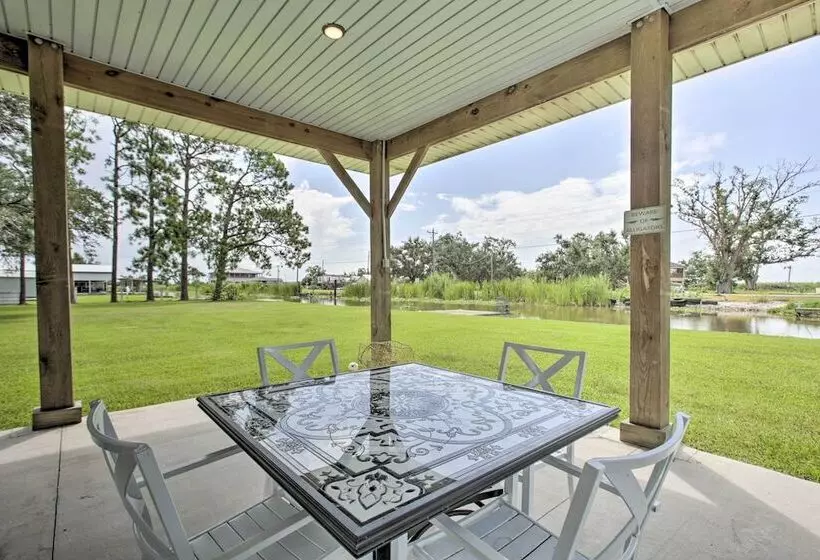 Theriot  Camp Outdoor Dreaming  Retreat W/ Dock!