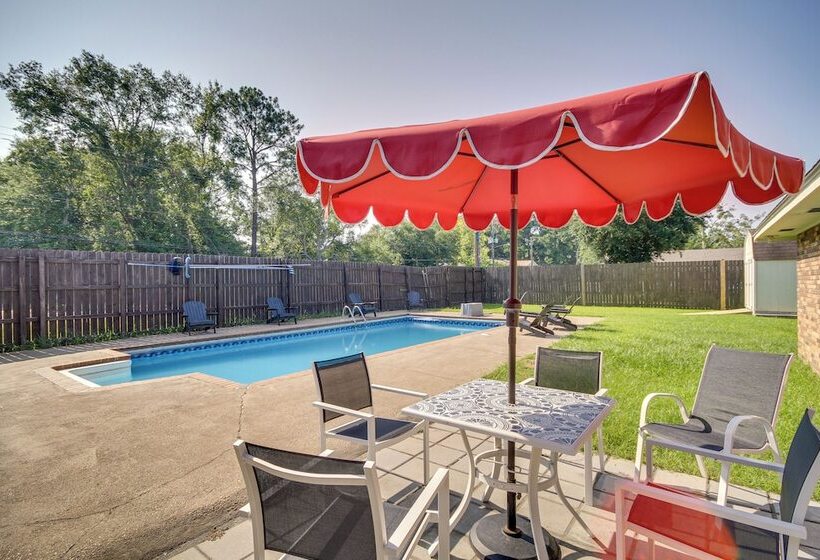 Inviting Gulfport Home W/ Private Pool & Yard