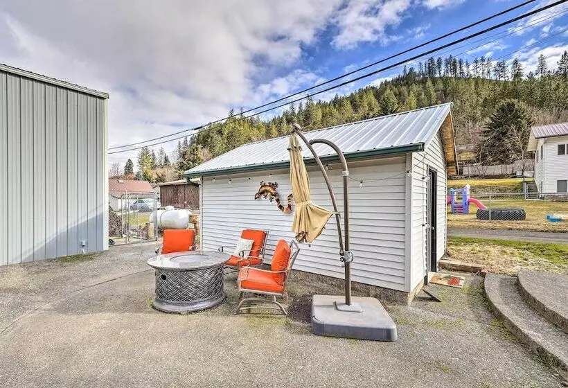 Kooskia Sanctuary W/ Patio, Fire Pit & Grill!