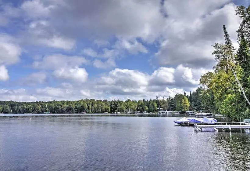 Land O  Lakes Hideaway W/ Boat Dock & Lake Views!