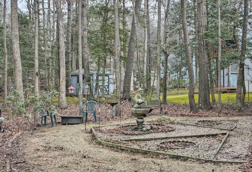 Ocean Pines House W/ Screened In Deck & Grill!