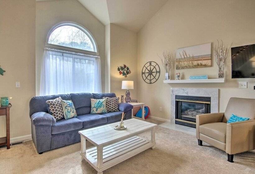 Ocean Pines House W/ Screened In Deck & Grill!