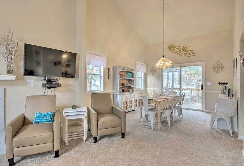 Ocean Pines House W/ Screened In Deck & Grill!