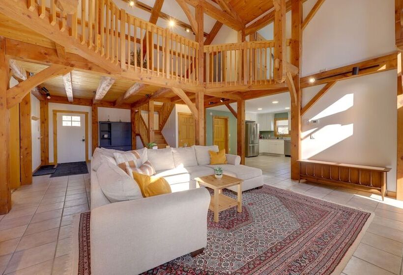 Waterfront Lakes Region Home On Private Cove!