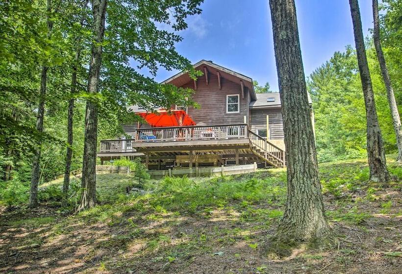 Waterfront Lakes Region Home On Private Cove!