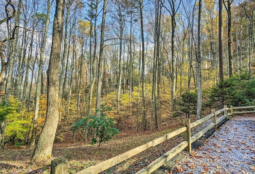 Woodsy Pigeon Forge Hideaway: Private Hot Tub