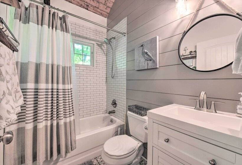 Badin Lake Cabin W/ Dock & 2 Story Boat Slip!