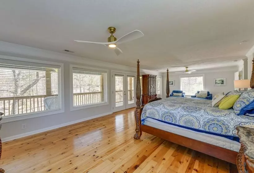 Badin Lake Cabin W/ Dock & 2 Story Boat Slip!