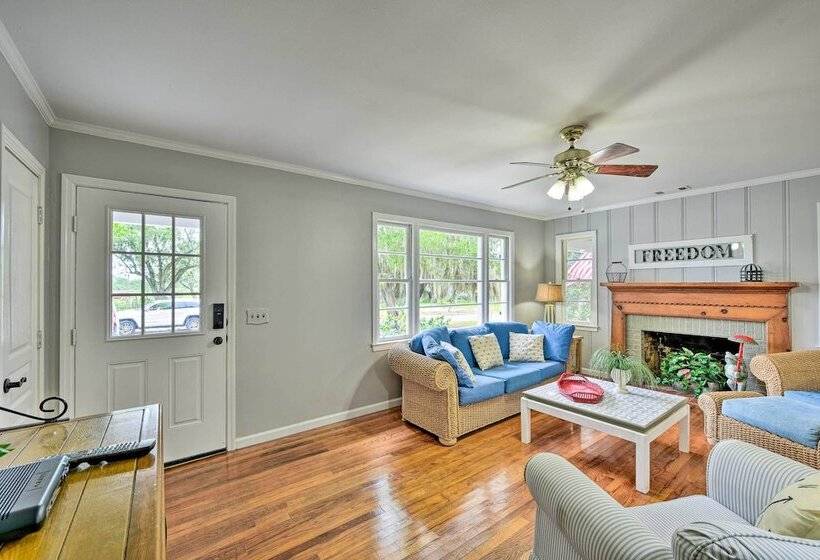 Beaufort Home W/porch, 4 Mi. From Downtown!