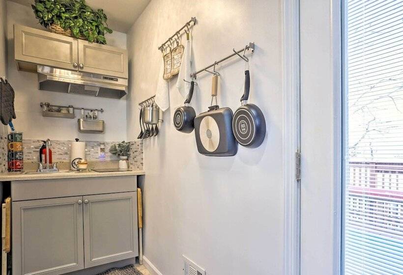 Central Elmont Studio W/ Great Outdoor Space!