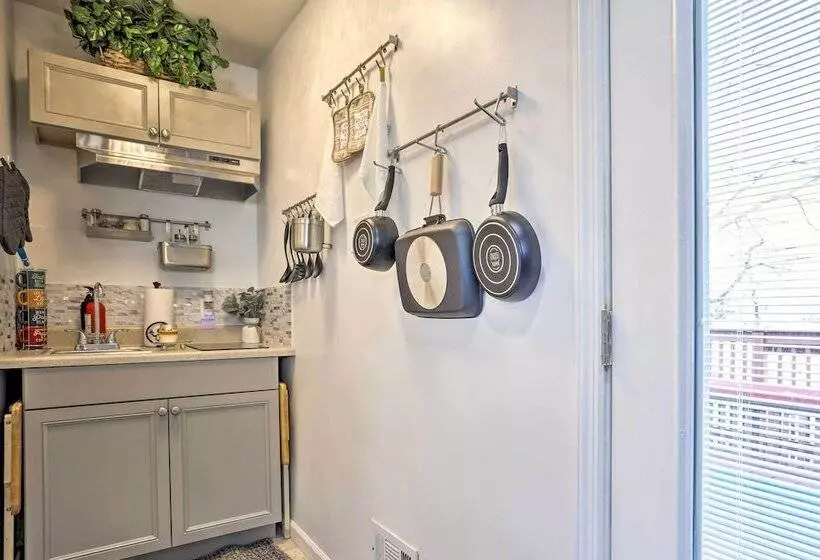 Central Elmont Studio W/ Great Outdoor Space!