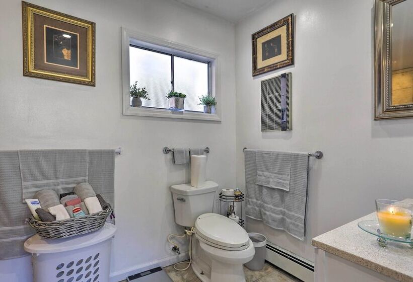 Central Elmont Studio W/ Great Outdoor Space!