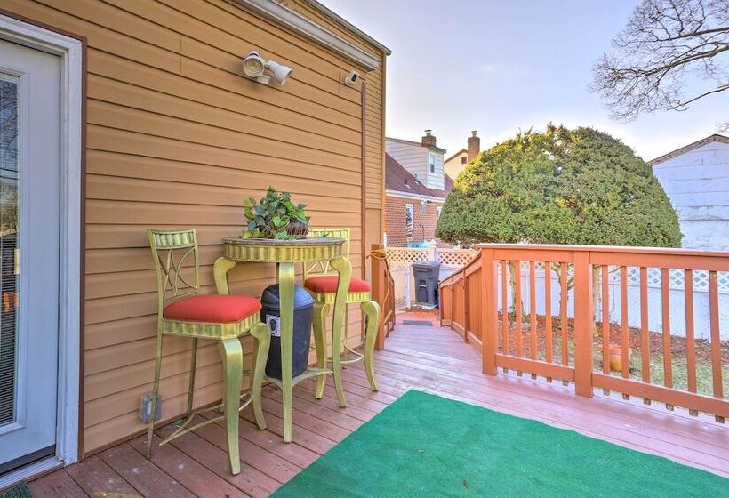Central Elmont Studio W/ Great Outdoor Space!