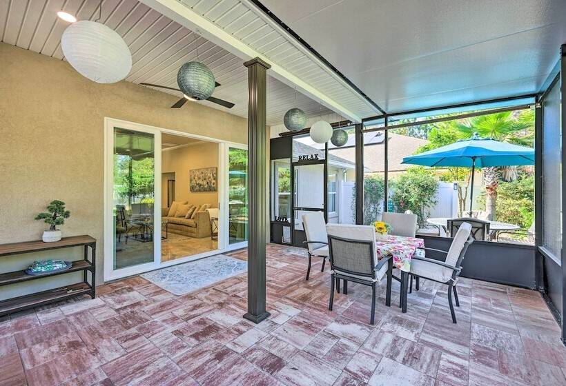 Elegant Fernandina Beach Home: Patio & Fenced Yard