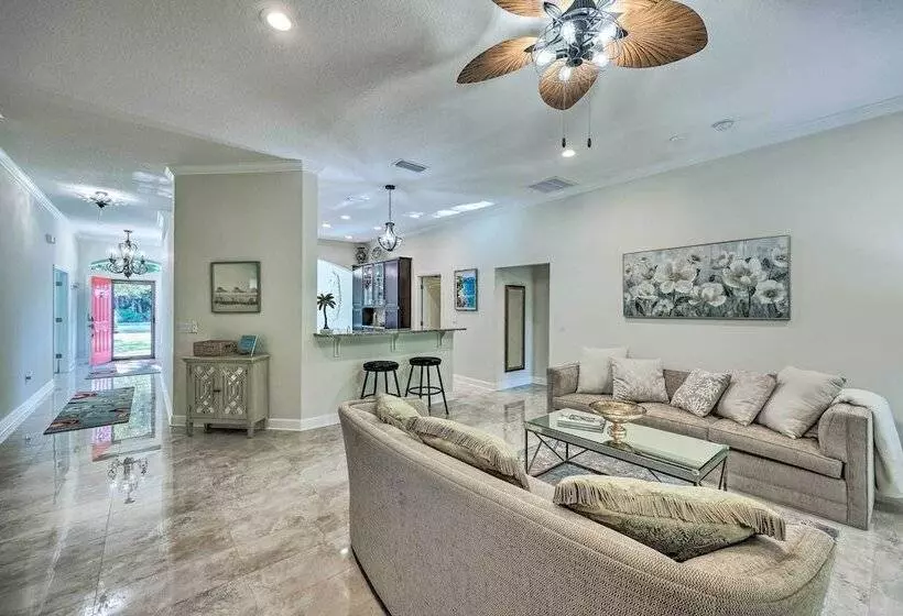 Elegant Fernandina Beach Home: Patio & Fenced Yard
