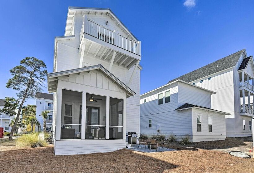 Inlet Beach Escape ~ 1/2 Mi To Beach Access!