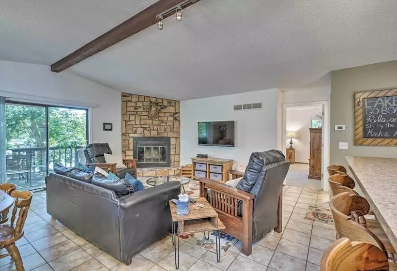 Private Game Room & Dock: Lake Of The Ozarks Home