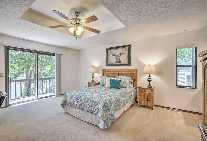 Private Game Room & Dock: Lake Of The Ozarks Home