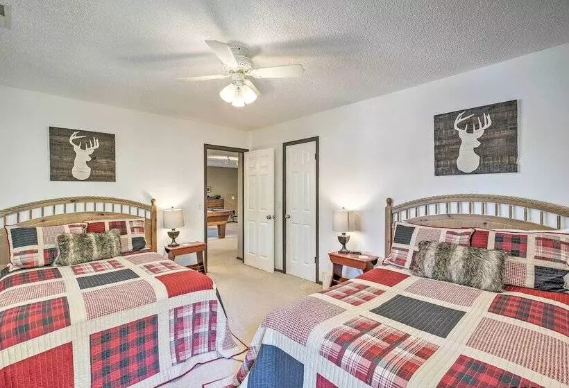 Private Game Room & Dock: Lake Of The Ozarks Home