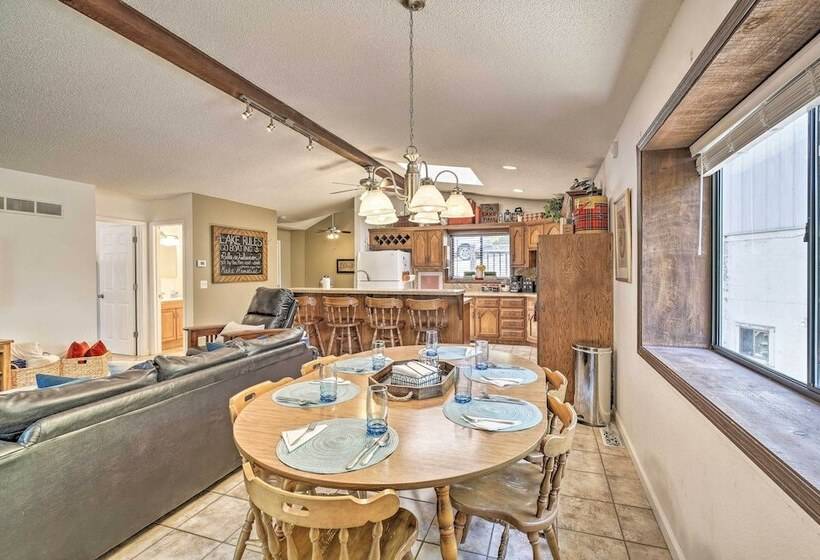 Private Game Room & Dock: Lake Of The Ozarks Home