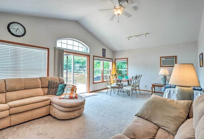 Lakefront Family Retreat W/ Boat Slip & Dock!