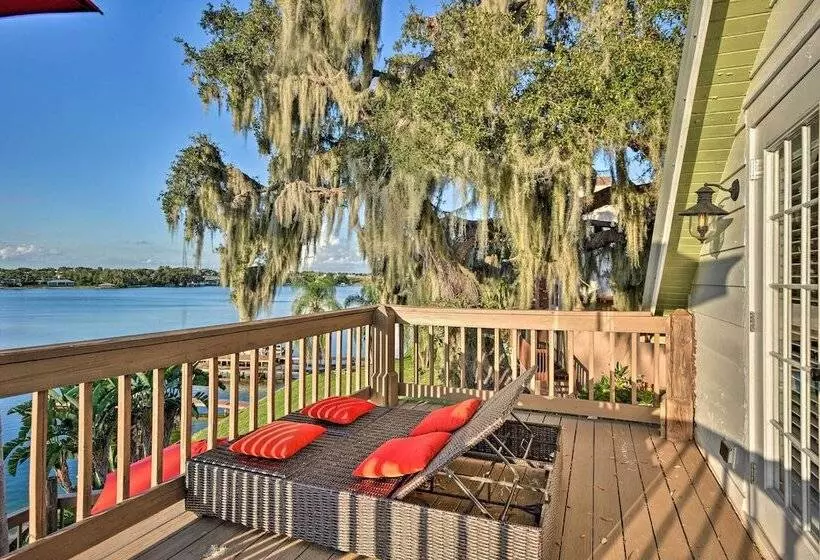 Lakefront Florida Retreat   Pool Table & Boat Dock